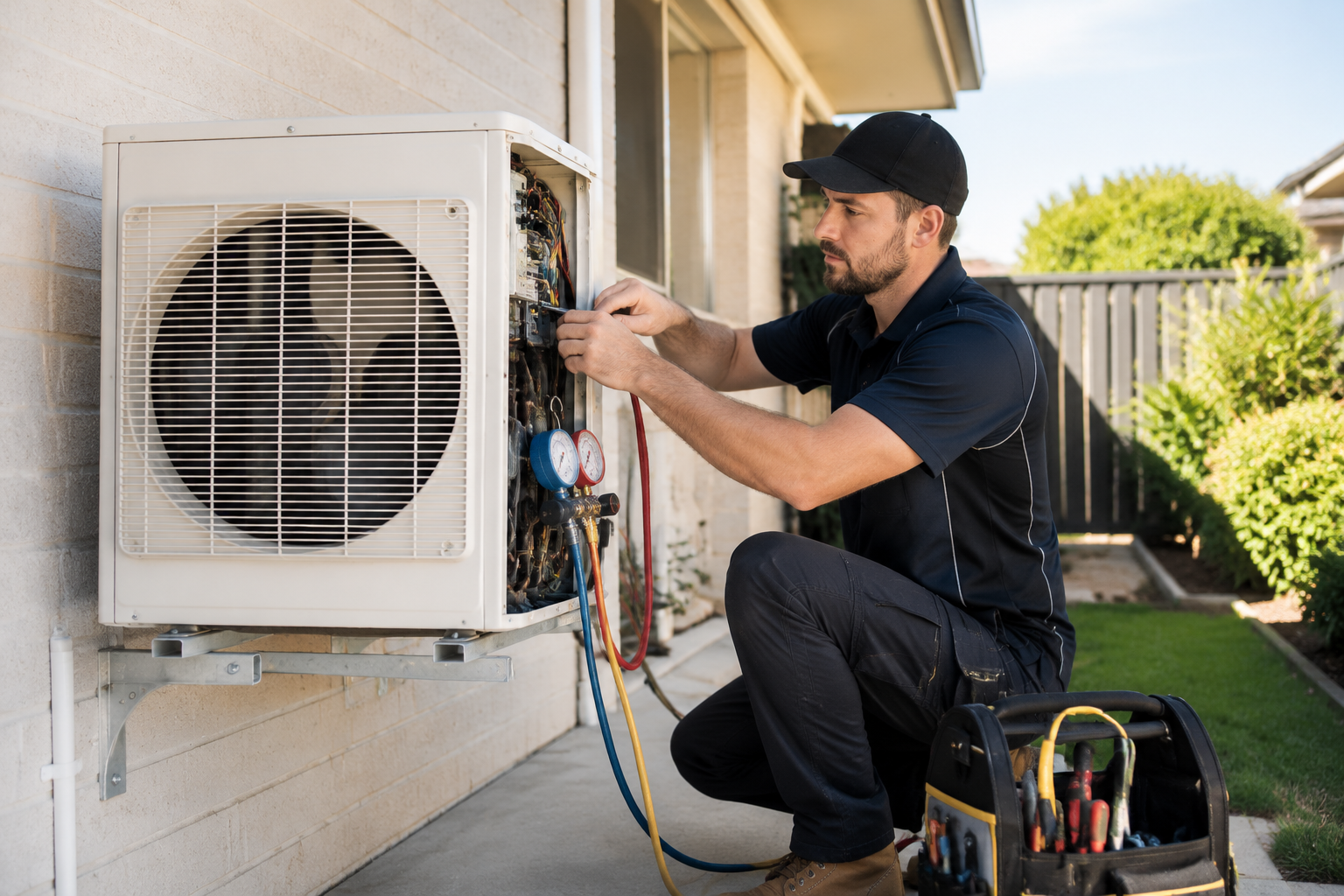 electrical service man
